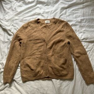 Aritzia Wilfred cardigan cashmere wool blend